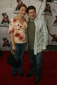 Sean Astin and wife Christine at the 2004 MTV Movie Awards.