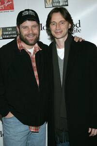 Sean Astin and Robert Carlyle at the 2005 Sundance Film Festival, attend the 2005 Ray Ban Visionary Award Hollywood Life After Party.