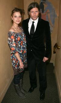 Lauren German and Crispin Glover at the premiere of "It is fine! EVERYTHING IS FINE!" during the 2007 Sundance Film Festival.