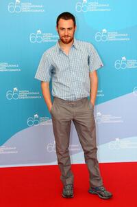 Elio Germano at the Kineo "Diamanti al Cinema" Award during the 65th Venice Film Festival.