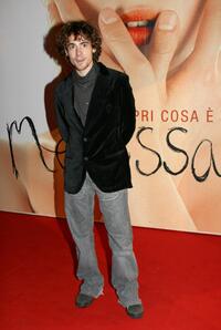 Elio Germano at the Italian premiere of "Melissa P."