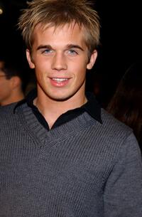 Cam Gigandet at the premiere of "The Shipping News."