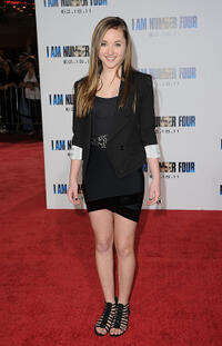 Rachel Fox at the California premiere of "I Am Number Four."