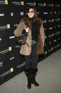 Gina Gershon at the premiere of "Delirious" at the Eccles Theater during the 2007 Sundance Film Festival.