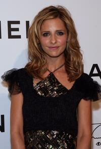 Sarah Michelle Gellar at the CHANEL and P.S. ARTS Party.