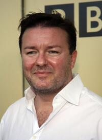 Ricky Gervais at the BAFTA/LA-Academy of Television Arts and Sciences Tea Party.