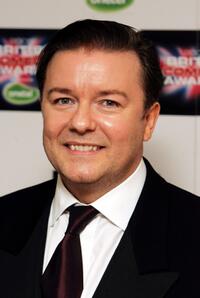 Ricky Gervais at the British Comedy Awards 2005.