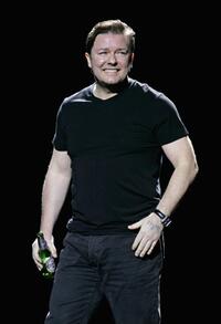 Ricky Gervais at the events in aid of Teenage Cancer Trust.