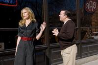 Stephanie March and Ricky Gervais as Mark Bellison in "The Invention of Lying."