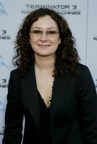 Sara Gilbert at the world premiere of "Terminator 3: Rise of the Machines."