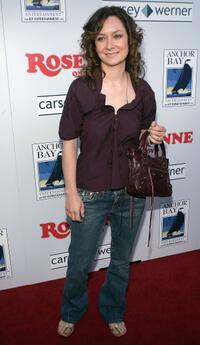 Sara Gilbert at the DVD launch of "Roseanne: Season One."