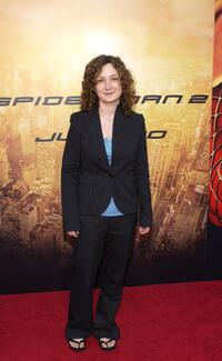 Sara Gilbert at the premiere of "Spider-Man 2."
