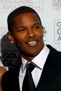 Jamie Foxx at the Golden Globe Awards.