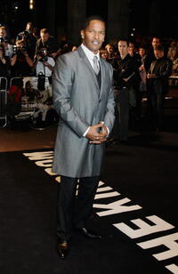 "The Kingdom" star Jamie Foxx at the London premiere.