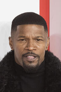 Jamie Foxx at the European premiere of "Creed III" in London.