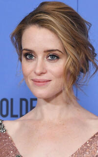 Claire Foy at the 74th Annual Golden Globe Awards in Beverly Hills, CA.