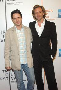 Craig Chester and Malcolm Gets at the screening of "Adam and Steve" during the Tribeca Film Festival.