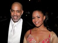 Michael Genet and Nikki Renee Daniels at the after party of the opening night of "Lestat."