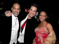 Michael Genet, Will Swenson and Nikki Renee Daniels at the after party of the opening night of "Lestat."