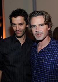 James Frain and Sam Trammell at the "True Blood" Crew Appreciation Party.