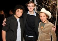 Troy Gentile, Nate Hartley and David Dorfman at the premiere of "The Spiderwick Chronicles."