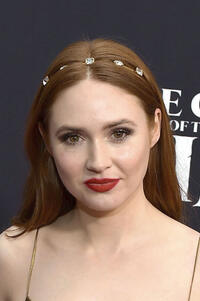 Karen Gillan at the premiere of "The Call of the Wild" in Los Angeles.