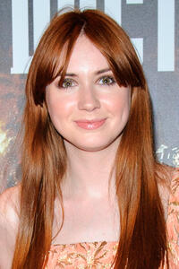 Karen Gillan at the England screening of "Doctor Who: Asylum Of The Daleks."
