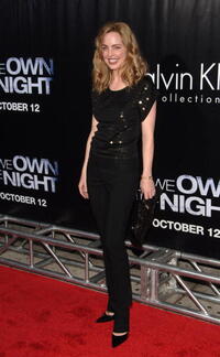 Melissa George at the N.Y. premiere of "We Own the Night."