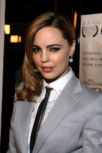 Melissa George at the L.A. premiere of "Music Within."