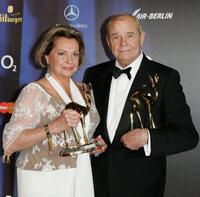 Nadja Tiller and Walter Giller at the 58th Annual Bambi Awards.