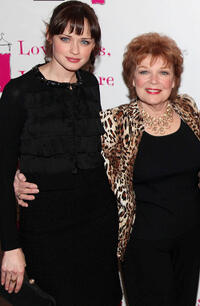 Alexis Bledel and Anita Gillette at the "Love, Loss, and What I Wore" 500th performance celebration in New York.