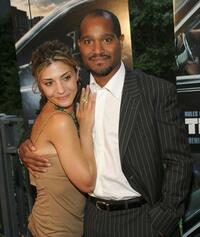 Callie Thorne and Seth Gilliam at the premiere of "The Wire."