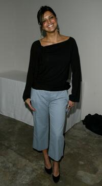Jennifer Gimenez at the Mercedes-Benz Shows LA Spring/Summer 2004 Collections.