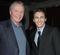 Jon Voight and James Franco at the after party premiere of "Annapolis."