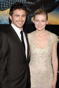 James Franco and Kirsten Dunst at the premiere of "Spiderman 3."