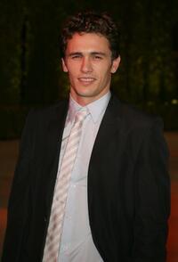 James Franco at the Vanity Fair Oscar party.