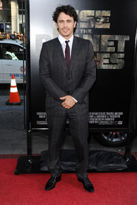 James Franco at the California premiere of "Rise Of The Planet Of The Apes."