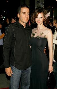 Kirk Acevedo and Kiersten Warren at the premiere of "The Astronaut Farmer."