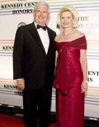 Newt Gingrich and Callista Gingrich at the 32nd Kennedy Center Honors.