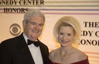 Newt Gingrich and Callista Gingrich at the 32nd Kennedy Center Honors.