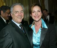 Bob Broder and Peri Gilpin at the Los Angeles Free Clinic's 27th Annual Benefit.