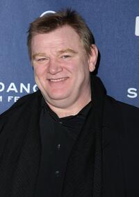 Brendan Gleeson at the premiere of "In Bruges" held at the Eccles Theatre during the Sundance Film Festival.