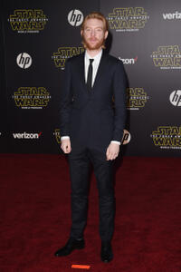 Domhnall Gleeson at the California premiere of "Star Wars: The Force Awakens."