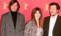 Ivan Franek, Valentina Cervi and Stefano Accorsi at the photocall of "Provincia Meccanica" during the 55th Annual Berlinale International Film Festival.