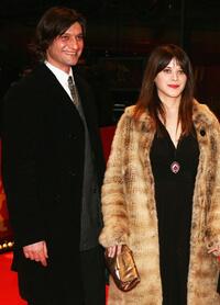 Ivan Franek and Valentina Cervi at the premiere of "Provincia Meccanica" during the 55th Annual Berlinale International Film Festival.