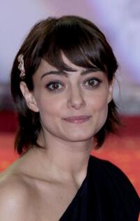 Elena Arvigoat the premiere of "Eat Pray Love."