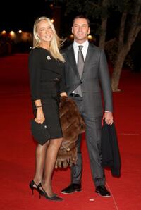 Eleonora Giorgi and Massimo Ciavarro at the premiere of "Elizabeth: The Golden Age" during the 2nd Rome Film Festival.