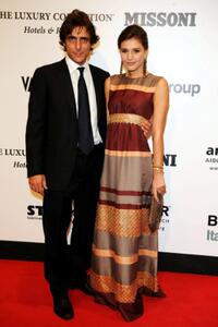 Adriano Giannini and Margherita Missoni at the amfAR's second annual Cinema against AIDS Rome.