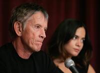 Scott Glenn and Alice Braga at the 5th Annual Tribeca Film Festival press conference of "Journey To The End Of The Night".