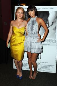Erika Christensen and Wendy Glenn at the Los Angeles premiere of "Mercy."